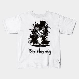 Bad Vibes Only Kids T-Shirt